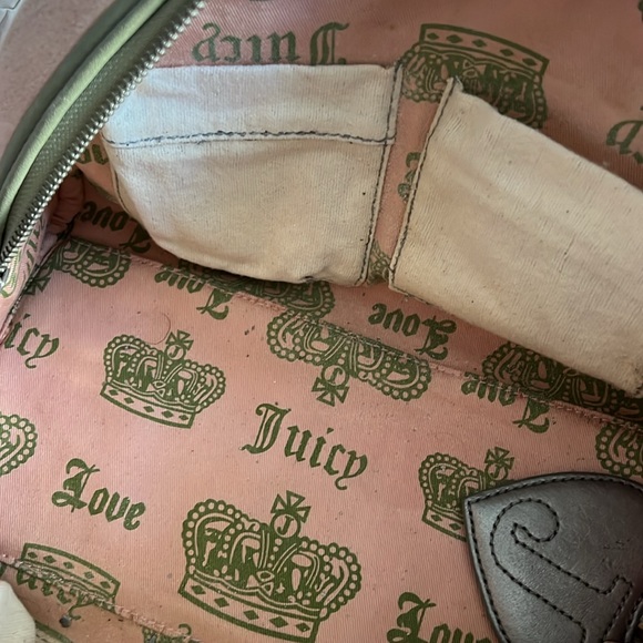 VINTAGE🌸Juicy Couture🌸Pink and Green💚Bowler Bag🌸 - Picture 10 of 15